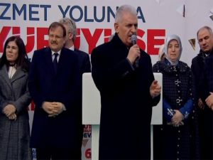 Başbakan Yıldırım Bursa’da Coşkulu Kalabalığa Seslendi