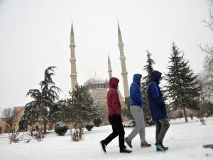 Edirne’de Kar Tatili