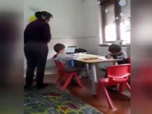 Anaokulunda Skandal Görüntüler