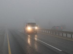 Bolu Dağı’nda Ulaşıma Yoğun Sis Ve Yağmur Engeli