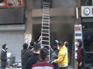 Kağıthane’de Yangın: Çok Sayıda İşçi Mahsur Kaldı