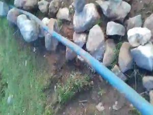 Su Hortumuna Gizlenmiş 80 Metrelik Kaçak Hat Bulundu