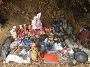 Teröristlere Ait Sığınak Ve Mağaralar İmha Edildi