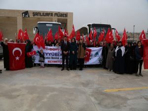Şanlıurfalı Kadınlar Mehmetçiğe Destek İçin Sınıra Gitti